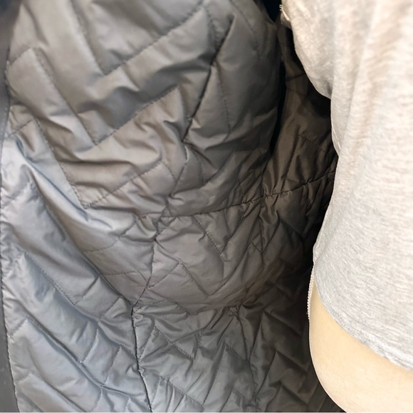 The North Face Women's Large Midweight Hooded Woodmont Parka Jacket Black EUC - Picture 4 of 9